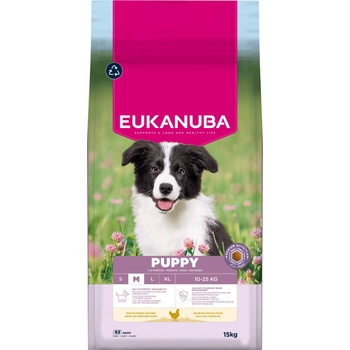 Eukanuba Puppy Medium kura 15 kg