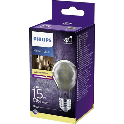 Philips LED 75963600 LED E27 klasická žiarovka 2.3 W = 11 W teplá biela