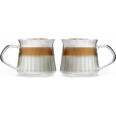 VIALLI DESIGN Hrnek skleněný MIA 1104 2 x 320 ml