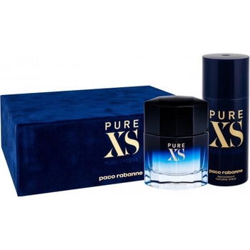 Paco Rabanne Pure XS pro muže EDT 100 ml + deospray 150 ml dárková sada