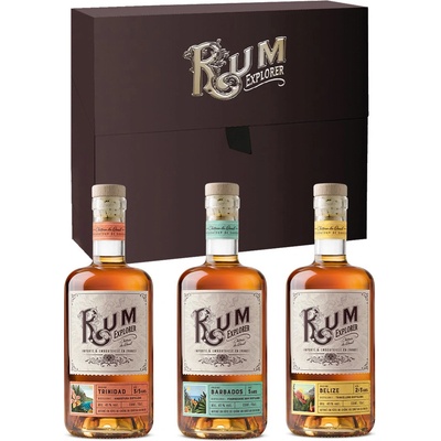 Rum Explorer 41% 3 x 0,2 l (set)