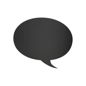 Securit Черна дъска стенна Bubble