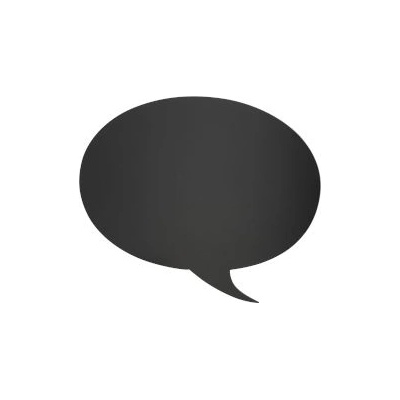 Securit Черна дъска стенна Bubble