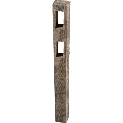 Plotový systém - Farmářský plot Velikost: 13 × 13 × 145, Varianta: Farmářský plot - sloupek B natur patina, Povrch: natur, reliéfní