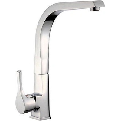 Fildişi Керамичен смесител за кухня Еими, еднорукохватков, хром