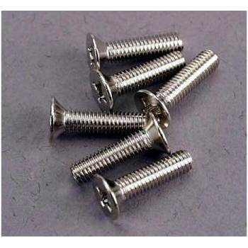 Traxxas кръстата винт M3x12mm потънала глава цинк. (6)