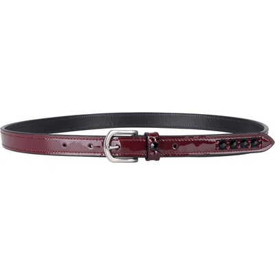 Chianti opasek QHP black/burgundy