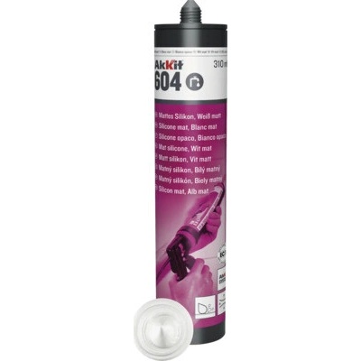 Silikon matný Akkit 604 bílý 310 ml