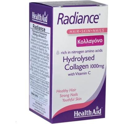 HEALTHAID Хранителана добавка за красота с Колаген и вит. Ц, Health Aid Radiance Hydrolysed Collagen 1000mg with Vitamin C 60tabs