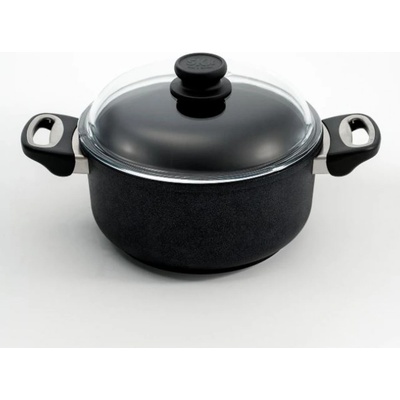 SKK Тенджера дълбока 12 см. + капак - Ø 20 см (skk 8250)