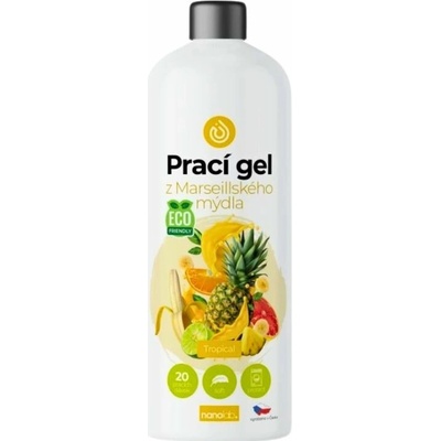 Nanolab prací gél z Marseillského mydla pre citlivú pokožku Tropical 1 l