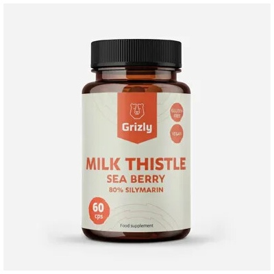 Grizly Ostropestřec & Rakytník 60 kapslí