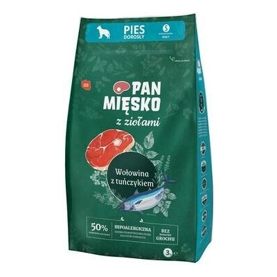 Pan Mięsko hovězí s bylinkami a tuňákem S 2 x 3 kg