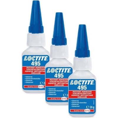 Loctite 495 sekundové lepidlo 20 g 3 ks