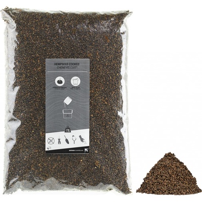 Caperlan Vařené konopné semínko na kaprařinu 5kg