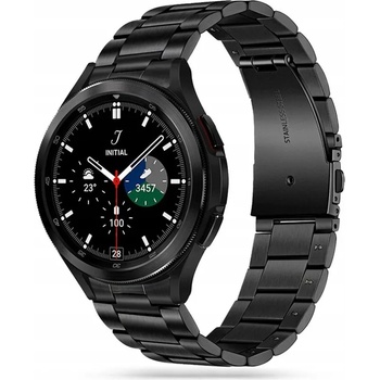 Tech-Protect Стоманена верижка за Samsung Galaxy Watch 4/5/5Pro/6/7/FE от Tech-Protect Stainless - черна (9589046917301)