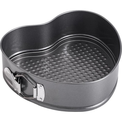 MagicHome Forma srdce plech rozkladacia 21,5x21x6,5 cm