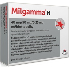 MILGAMMA N POR 40MG/90MG/0,25MG CPS MOL 20