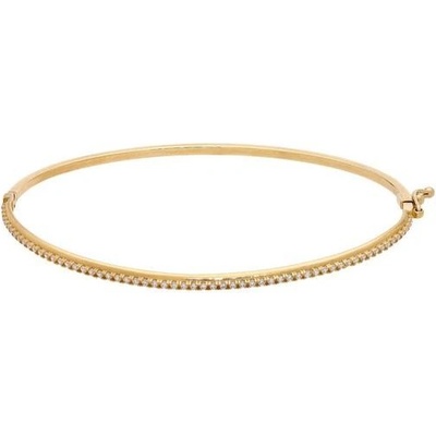 Zlaton Náramek žluté zlato se zirkony 3.35g 000331201244