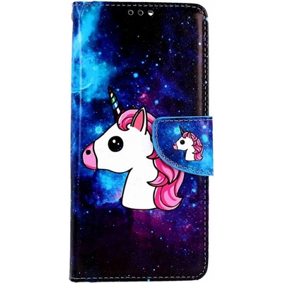 Pouzdro TopQ Xiaomi Redmi Note 12 Pro+ 5G knížkové Space Unicorn
