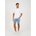 Brave Soul Къси панталони Brave Soul Printed Stripe Denim Shorts - Blue/Navy