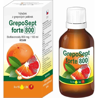 Ovonex GrepoSept Forte 800 kapky z výtažku grepových jader 50 ml