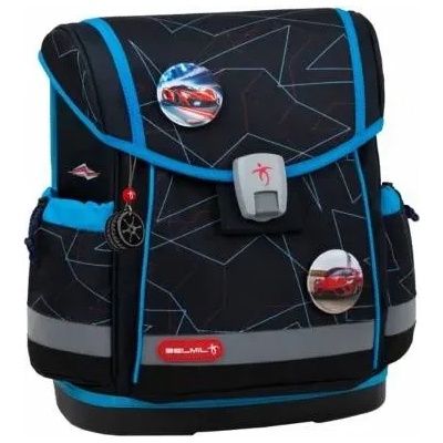 Belmil Ученическа раница Cars Blue Belmil