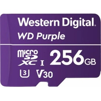 Image 1 of Western Digital WD Purple microSDXC 256GB C10/UHS-I WDD256G1P0C
