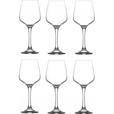 LAV Sklenice na víno Lal bezbarvá 6 x 295 ml