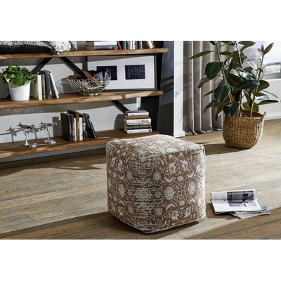 Bighome - CULTURE PRIME Taburetka 45 cm, tyrkysová, béžová