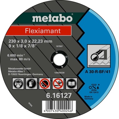 Metabo rezný kotúč rovný 150 x 22.23 mm 616121000 25 ks