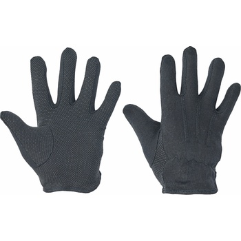 CERVA Cerva bustard black / Памучни ръкавици с pvc мишени - черни 11 (0105000199110)