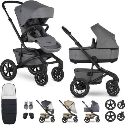 EASYWALKER Set XXL kombinovaný Jimmey Air s příslušenstvím Iris Grey 2023