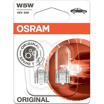 Osram Standard W5W W2.1x9.5d 12V 5W 2ks