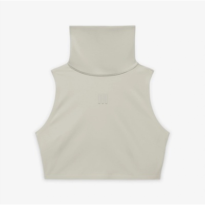 adidas Women's Strappy Crop Top - Sesame