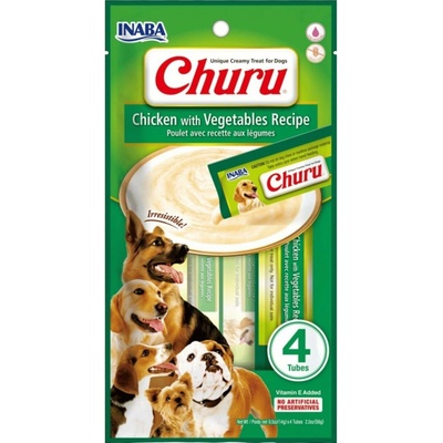 Churu Dog snack kuře a zelenina 4 x 14 g