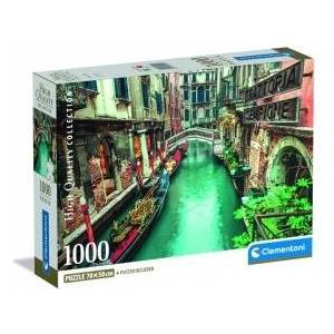 Clementoni -CLE puzzle 1000 Compact Venice canal 39945