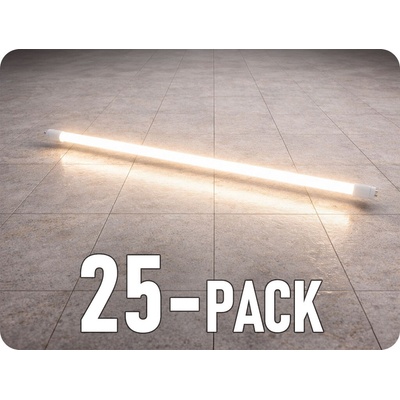 V-TAC T8 LED trubica 9W, 850lm, G13, 60cm, plast/25-PACK! Teplá biela