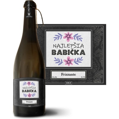 Sablio Najlepšia babička Prosecco biele suché šumivé víno 10,5 % 0,75 l (holá fľaša)