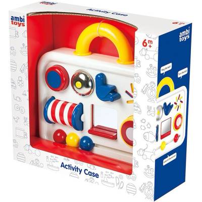 Ambi Toys Бебешка играчка Ambi Toys - Куфарче за активни занимания (31103)