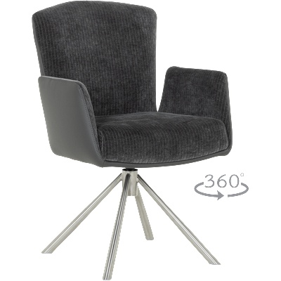 Carmen Трапезен стол sindi - графит