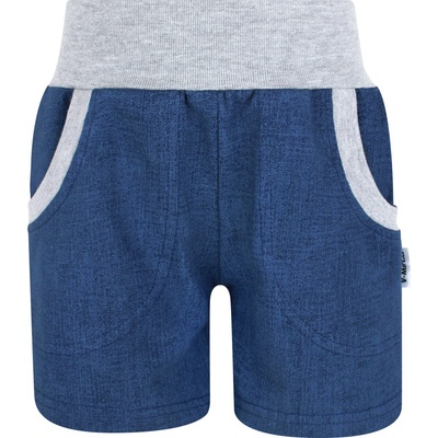 Dívčí kraťasy Jeans s gumou v pase Modrá – Zboží Dáma