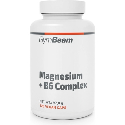 GymBeam Horčík + B6 Komplex 120 kapsúl