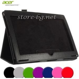 Acer Aspire Switch 10 Wallet Кожен Калъф + Стилус