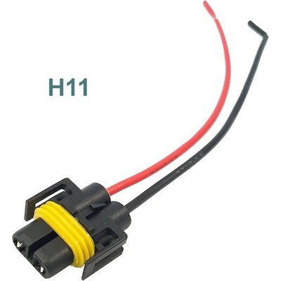 Patice autožárovky H11 plast
