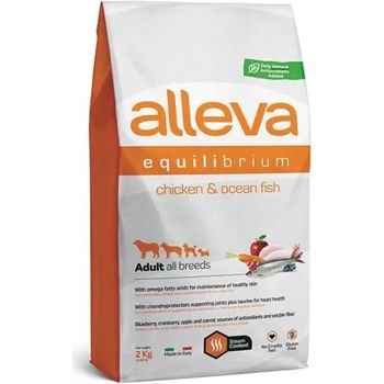 Image 1 of DIUSAPET ALLEVA® Equilibrium All Day Maintenance Chicken & Ocean Fish All Breeds - пълноценна храна за пораснали кучета от всички породи, над една година, Италия - 12 кг 3049