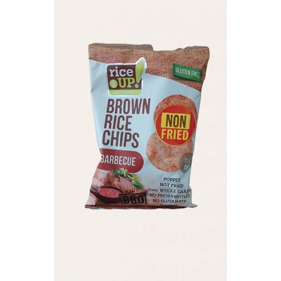 Rice Up Ryžové chipsy barbecue 60 g