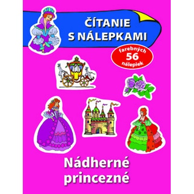 Čítanie s nálepkami - Nádherné princezné