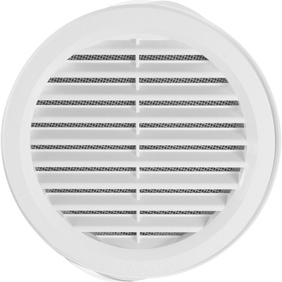 Haco HACO Větr.mříž.kul.prům.10cm síťka, bílá VM100B