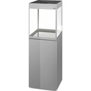 Aquael Glossy Cube akvarijný set sivý 135 l